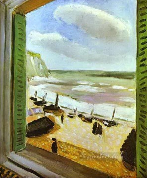 Henri Matisse Painting - Open Window beach scene abstract fauvism Henri Matisse